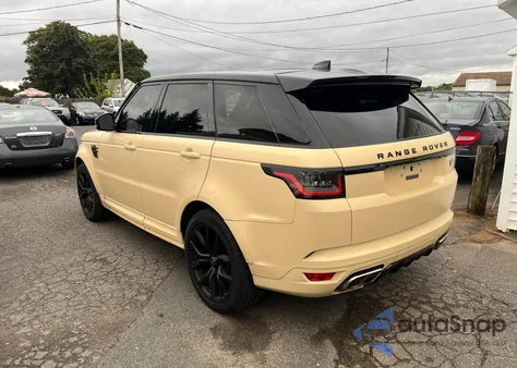 2020 Land Rover Range Rover Sport Svr из США, поврежденный, VIN SALWZ2RE2LA726329